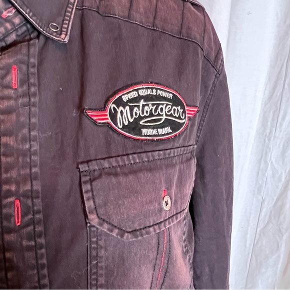 💚Motorgear denim shirt - Picture 3 of 10